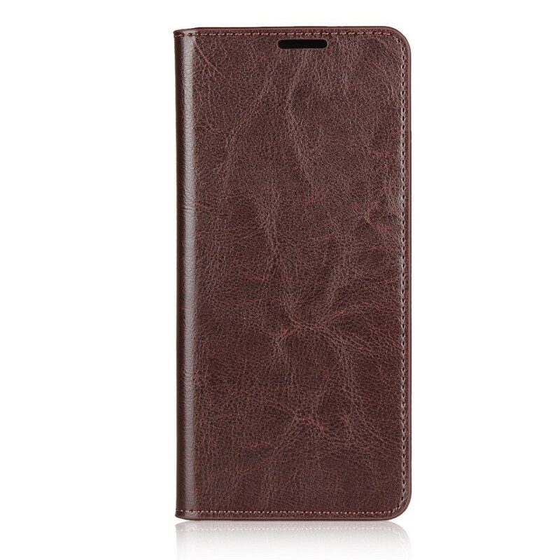 Schutzhülle Für Sony Xperia 10 II Flip Case Echtes Leder