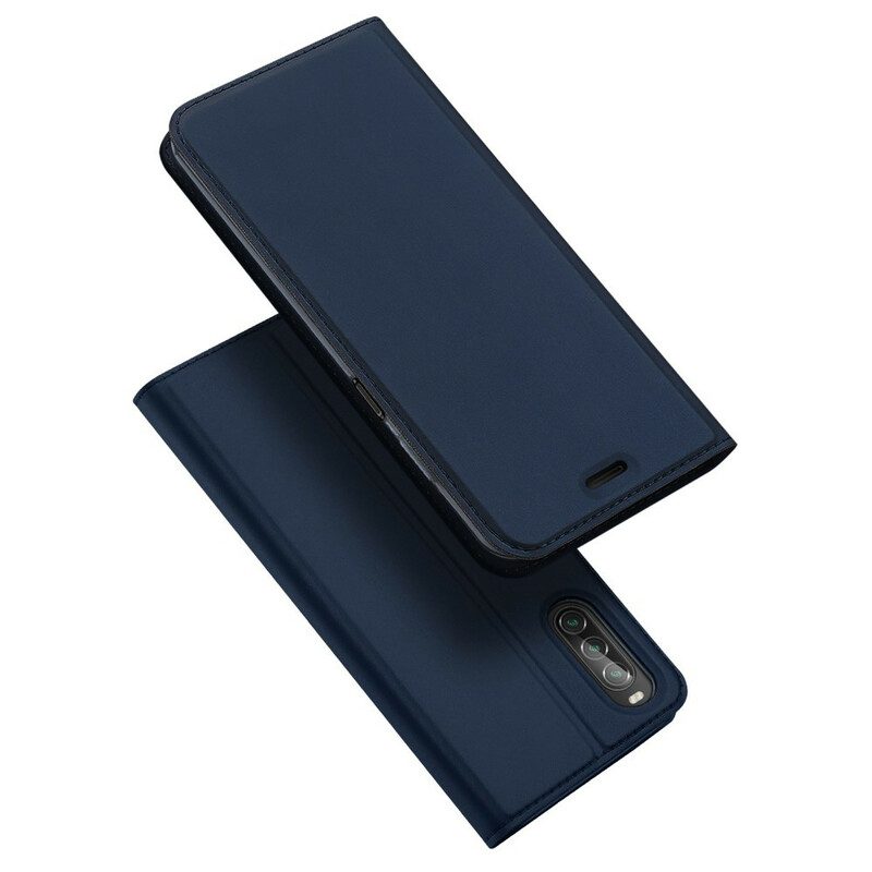 Schutzhülle Für Sony Xperia 10 II Flip Case Skin Pro Dux Ducis