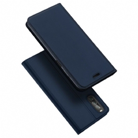 Schutzhülle Für Sony Xperia 10 II Flip Case Skin Pro Dux Ducis