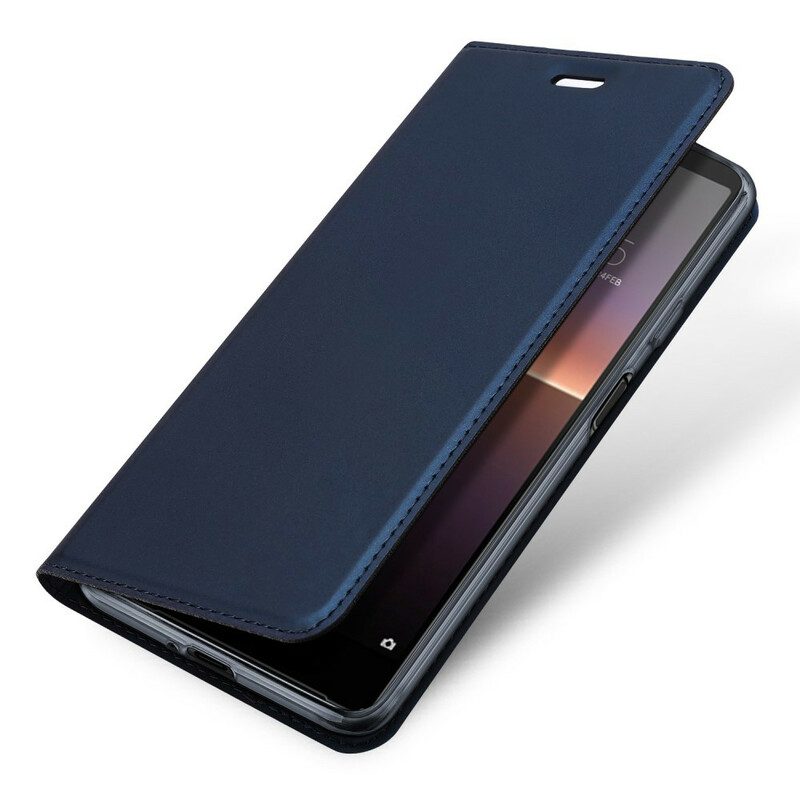 Schutzhülle Für Sony Xperia 10 II Flip Case Skin Pro Dux Ducis