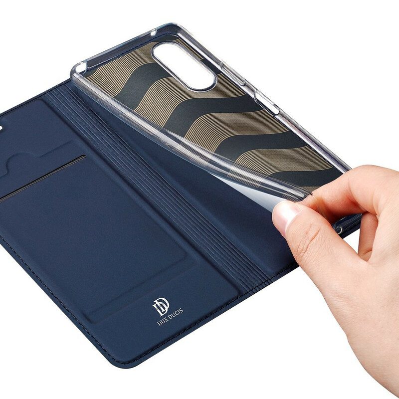 Schutzhülle Für Sony Xperia 10 II Flip Case Skin Pro Dux Ducis